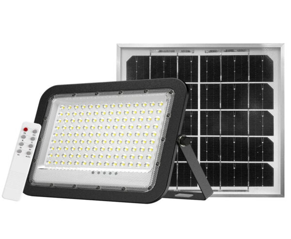 Solarstrahler PRO, LED-Fluter, Solar mit Akku, 6 W PV, 800 lm, 6500K, IP65, Aludruckguss