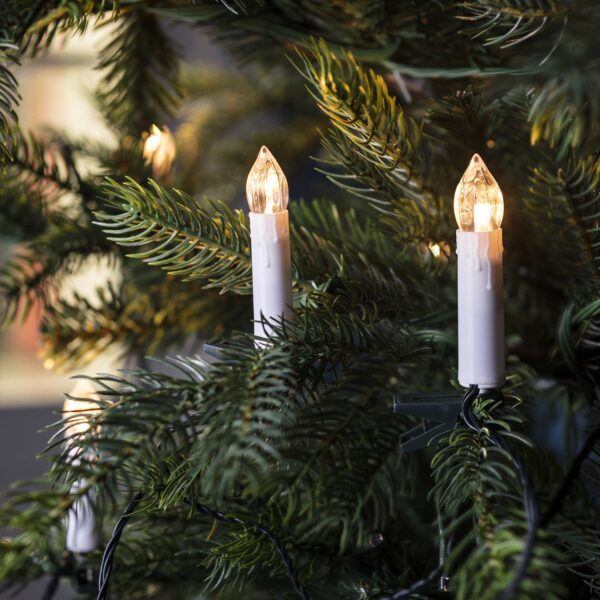 20 LED Weihnachtsbaumkerzen