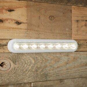 Warmweiße LED Schrankbeleuchtung Touch Leuchtleiste 28cm