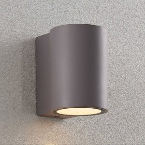 LED-Außenwandleuchte Katalia, Beton, einflammig