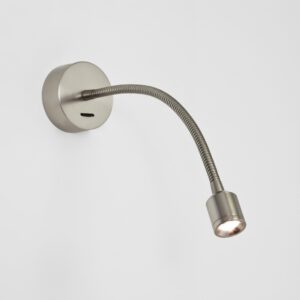 LED Wandleuchte Fosso in Nickel-Matt 2,5W 90lm