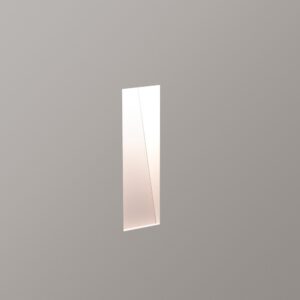 LED Wandeinbauleuchte Borgo in Weiß-Matt 2W 70lm 3000K 120x35mm