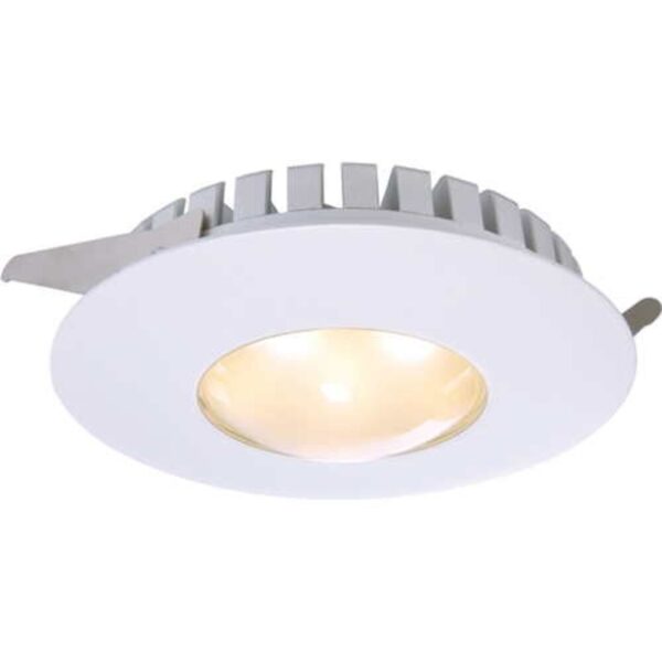LED Deckeneinbauleuchte TD26, Aluminium, weiß, 4000K
